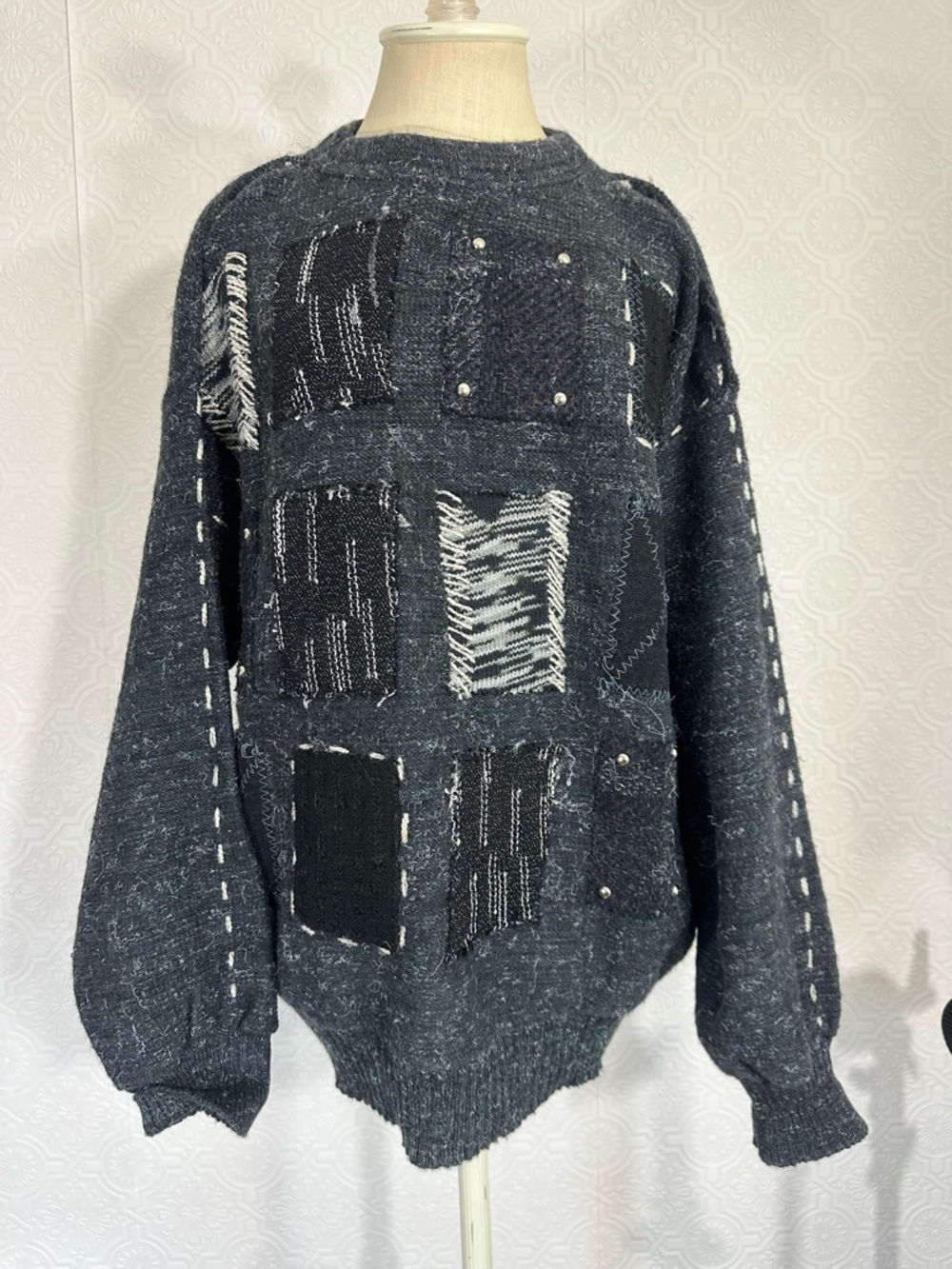 Vintage Marianna’s Patchwork Crewneck Sweater